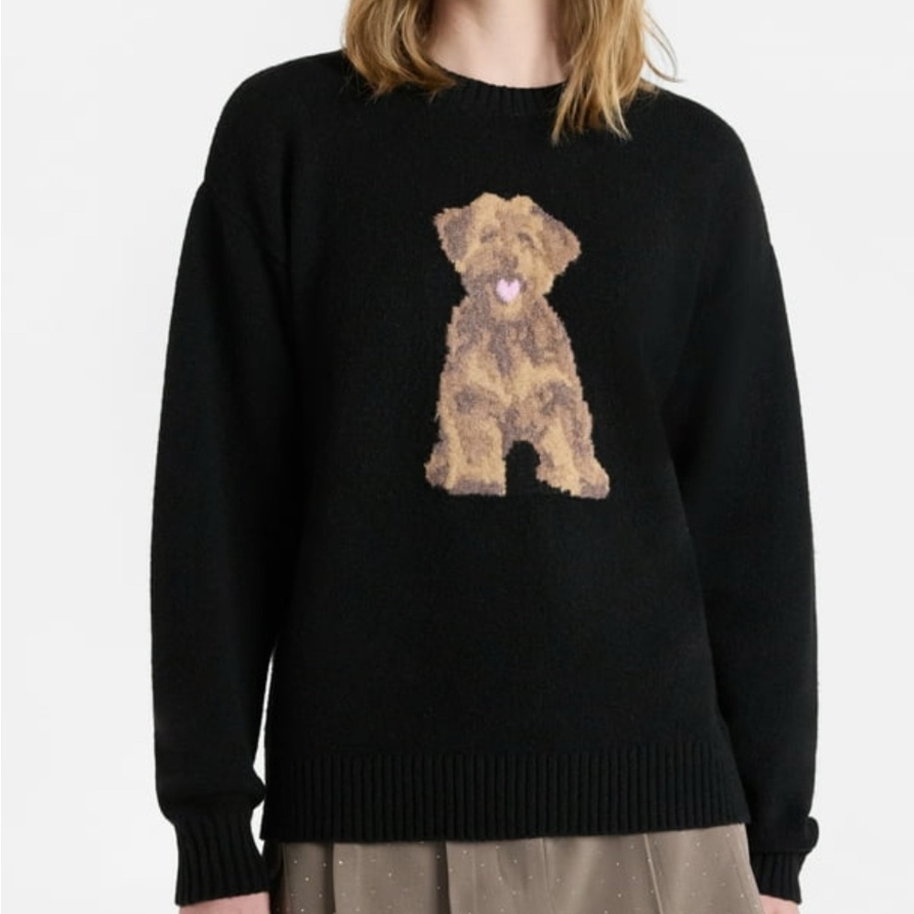 Black Dog Sweater